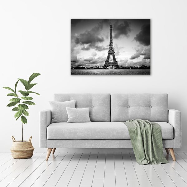 Moderní obraz canvas na rámu Eiffelova věž Paříž oc-76327213