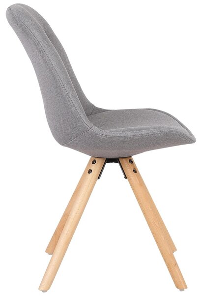 Jídelní židle - Židle - Sedací nábytek - Židle čalouněné látkou - Masivní dřevo - Ergonomický design