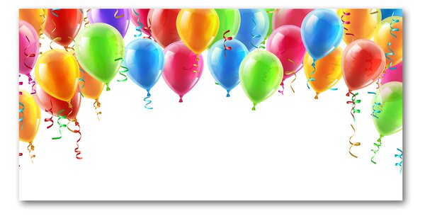Foto obraz sklo tvrzené Barevné balony osh-77215325