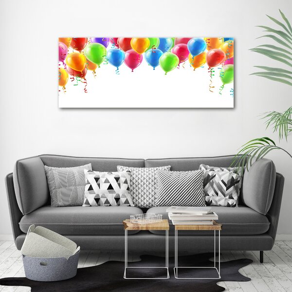 Foto obraz na plátně do obýváku Barevné balony oc-77215325