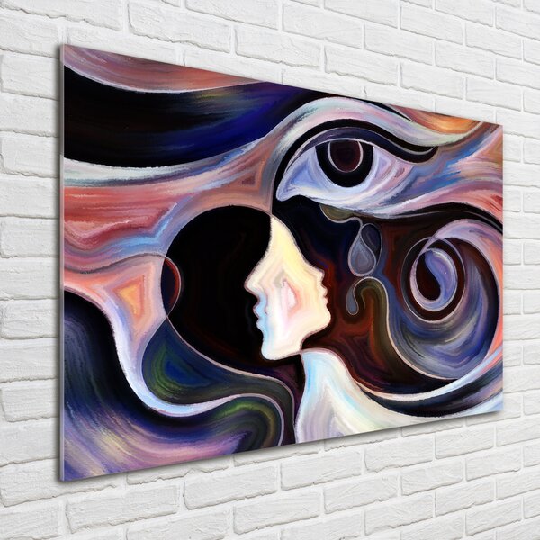 Foto obraz sklo tvrzené Abstrakce osh-77264207