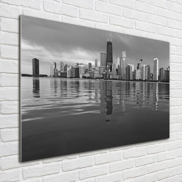 Foto obraz sklo tvrzené Chicago osh-77638658