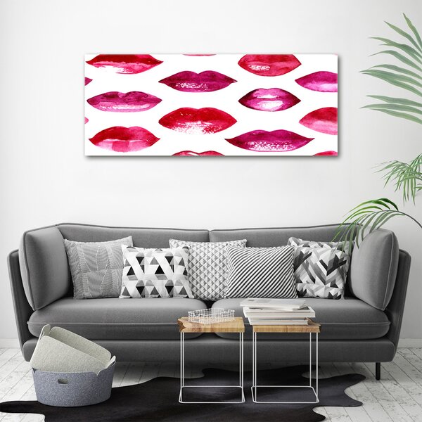 Foto obraz na plátně Červená ústa oc-77735656
