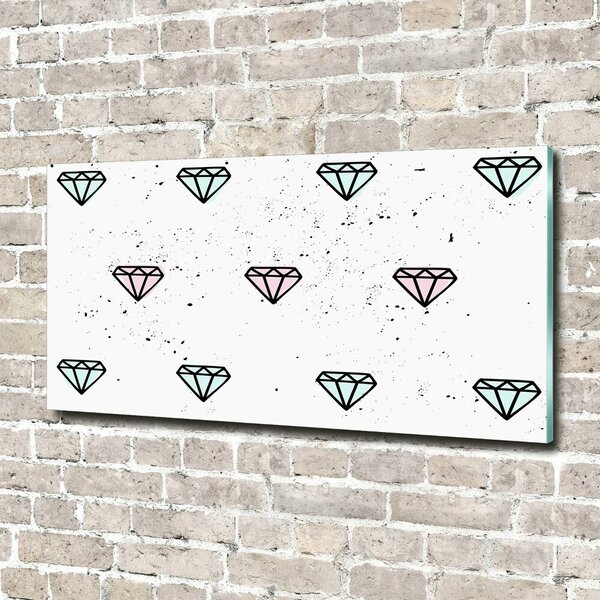 Fotoobraz na skle Diamanty osh-77866968