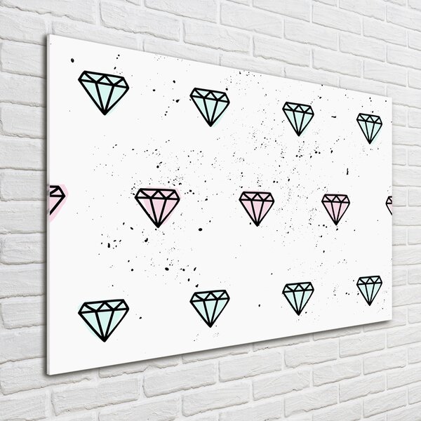 Fotoobraz na skle Diamanty osh-77866968