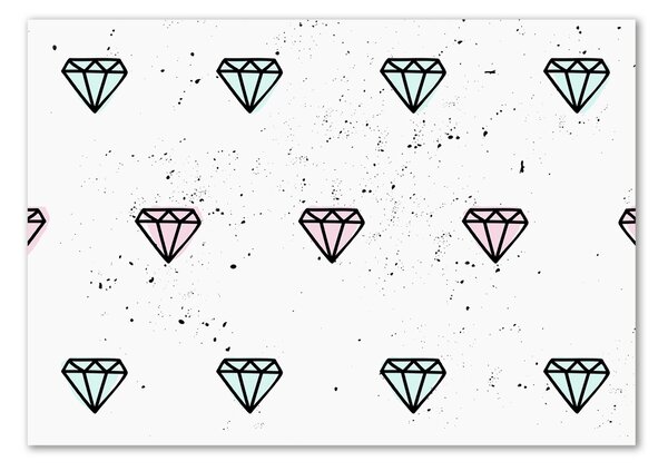 Fotoobraz na skle Diamanty osh-77866968