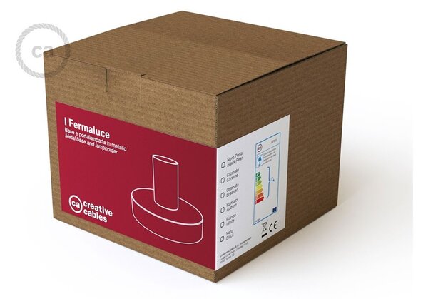 Creative cables Fermaluce metal, nástěnné nebo stropní přisazené svítidlo Barva: Matná měď