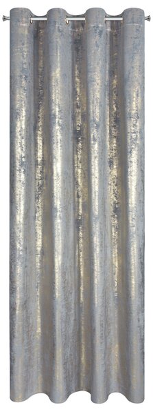 ZATEMŇOVACÍ ZÁVĚS NA KROUŽCÍCH RENIA 140X250 CM VZOROVANÁ