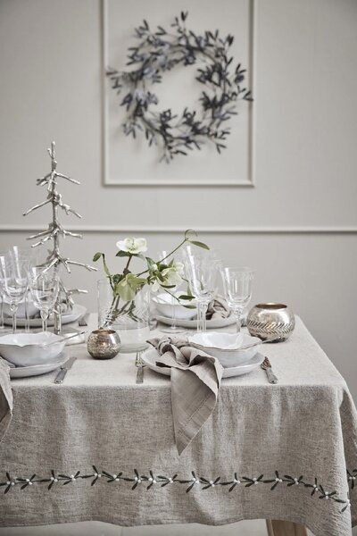 Lene Bjerre Lněný ubrousek Missine Linen LB266