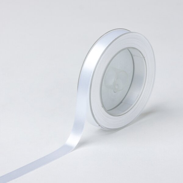 Serviteur Saténová stuha White 1,5 cm - 50 m SRT135