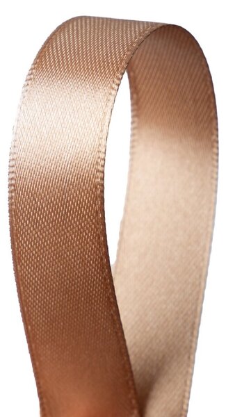 Serviteur Saténová stuha Light Brown 1,5 cm - 50 m SRT134