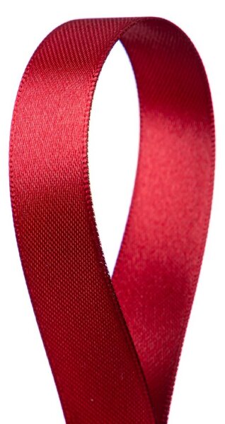 Serviteur Saténová stuha Dark Red 1,5 cm - 50 m SRT132