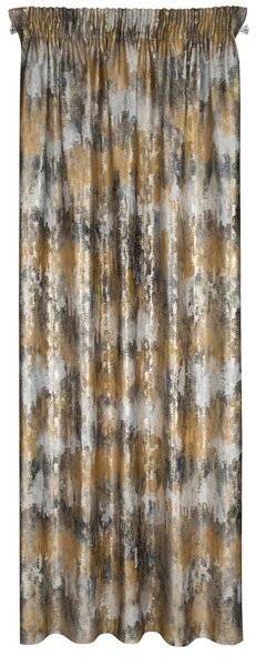 ZATEMŇOVACÍ ZÁVĚS NA PÁSCE ESTER 140X270 CM VZOROVANÁ