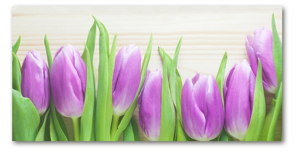 Foto obraz fotografie na skle Fialové tulipány osh-78755149
