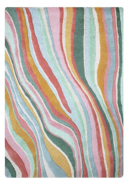 Ručně tkaný vlněný koberec 160x230 cm Abstract Flow – Flair Rugs