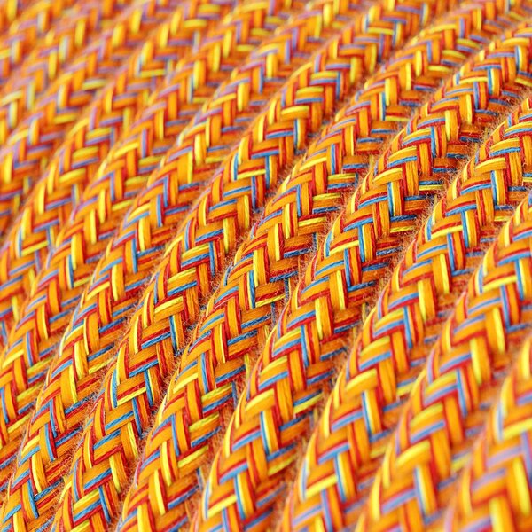 Creative cables Keramická stolní lampa vaso se stínidlem Impero, s textilním kabelem, vypínačem a dvoupólovou zástrčkou Barva: Efekt beton-černá