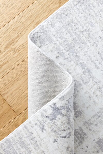 Makro Abra Kusový koberec Luna I Ash šedý Rozměr: 200x290 cm