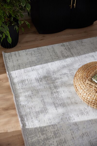 Makro Abra Kusový koberec Luna I Ash šedý Rozměr: 200x290 cm
