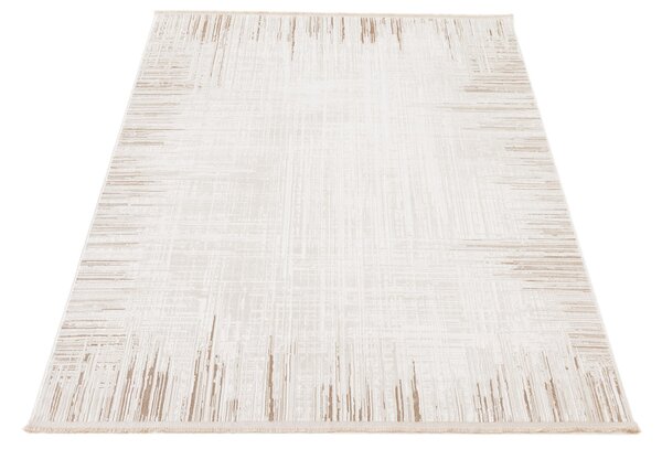 Makro Abra Kusový koberec Luna I Flash béžový krémový Rozměr: 80x150 cm