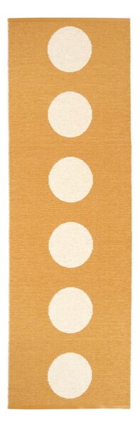 Okrově žlutý vnitřní a venkovní běhoun 70x225 cm Vera Ochre – Pappelina