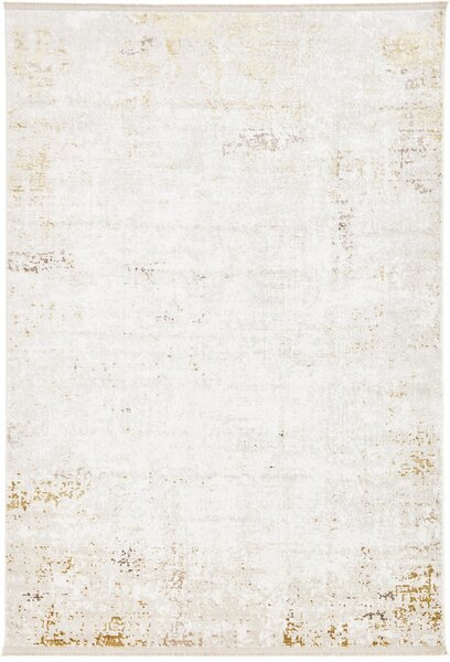 Makro Abra Kusový koberec Luna I Nebbia béžový krémový Rozměr: 80x150 cm