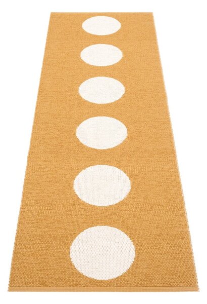 Okrově žlutý vnitřní a venkovní běhoun 70x225 cm Vera Ochre – Pappelina