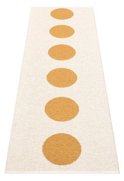 Okrově žlutý vnitřní a venkovní běhoun 70x225 cm Vera Ochre – Pappelina