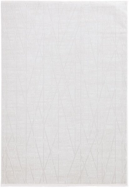Makro Abra Kusový koberec Luna I Pianta geometrický krémový Rozměr: 120x170 cm