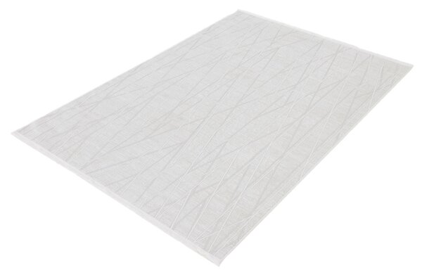 Makro Abra Kusový koberec Luna I Pianta geometrický krémový Rozměr: 120x170 cm