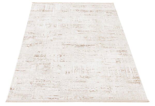 Makro Abra Kusový koberec Luna I Pulvis Abstraktní béžový krémový Rozměr: 80x150 cm