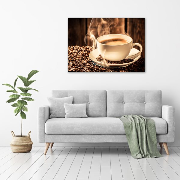 Foto obraz na plátně Aromatická káva oc-80280827