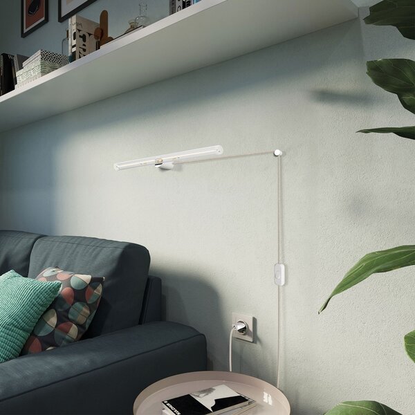 Creative cables Spostaluce esse14, lampa s paticí s14d Barva: Černá