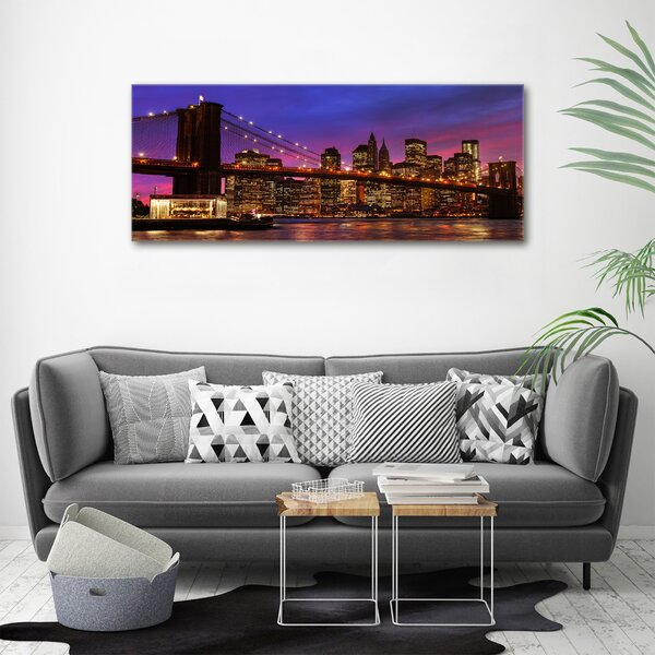 Foto obraz canvas Manhattan západ oc-80459106