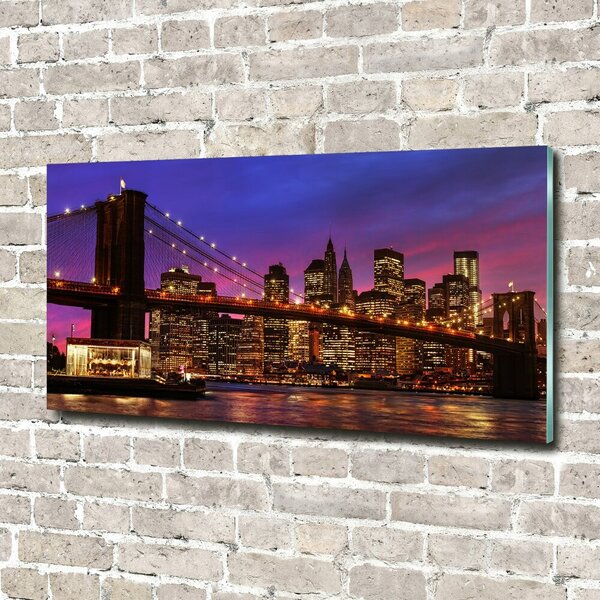 Foto obraz sklo tvrzené Manhattan západ osh-80459106