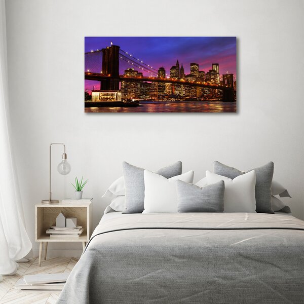 Foto obraz canvas Manhattan západ oc-80459106
