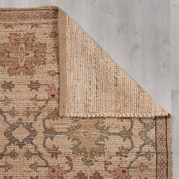 Ručně tkaný koberec s příměsí juty v přírodní barvě 200x290 cm Celine Jute Global – Flair Rugs