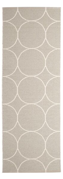 Krémový vnitřní a venkovní běhoun 70x200 cm Boo Linen – Pappelina
