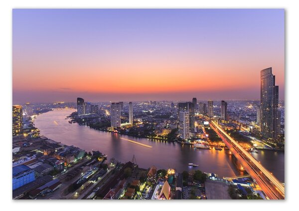 Fotoobraz na skle Západ Bangkok osh-80672534