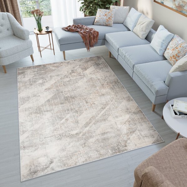 Makro Abra Moderní kusový koberec FEYRUZ AO85B krémový Rozměr: 200x300 cm