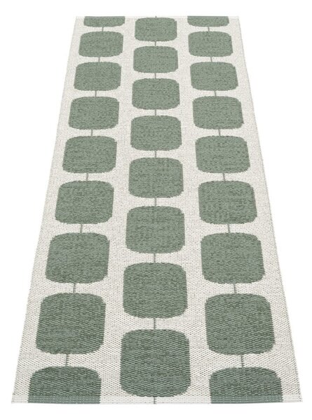 Zeleno-krémový vnitřní a venkovní běhoun 70x200 cm Sten Army – Pappelina