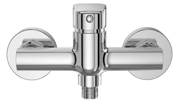 Mereo, Mereo Sprchová nástěnná baterie, Pego, 150 mm, bez příslušenství, chrom, MER-CB60103P