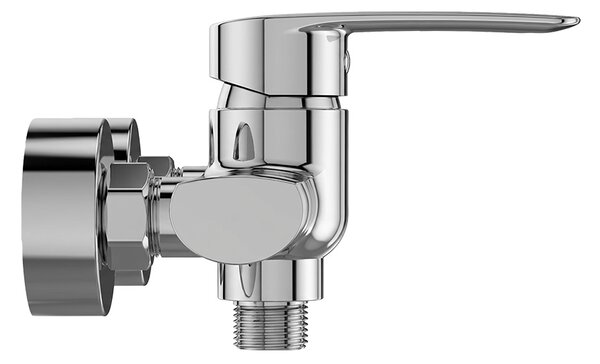 Mereo, Mereo Sprchová nástěnná baterie, Pego, 150 mm, bez příslušenství, chrom, MER-CB60103P