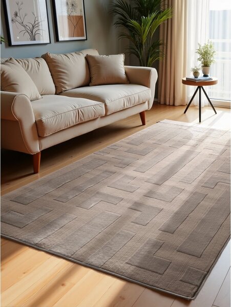 Béžový koberec 120x170 cm Perles Onyx – Elle Decoration