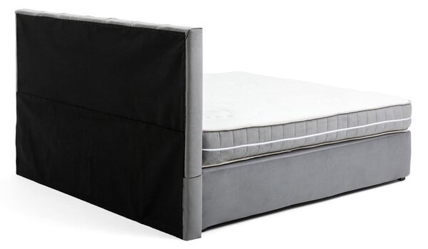 Šedá boxspring postel 180x200 cm Olia Bold Line – Bonami Selection