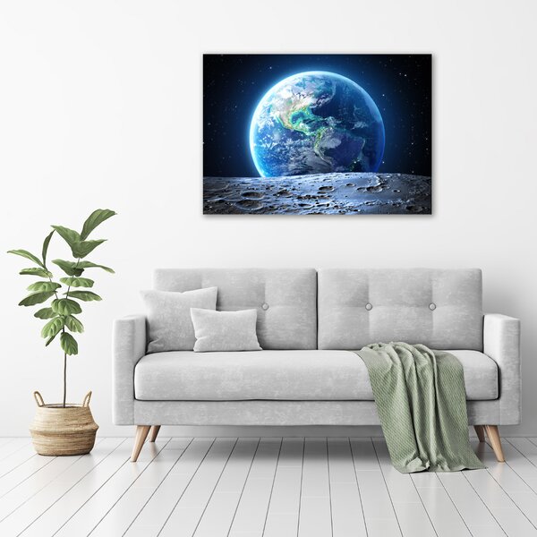 Moderní obraz canvas na rámu Planeta Země oc-81307374