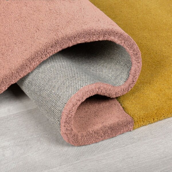 Modrý ručně tkaný vlněný koberec 120x180 cm Lozenge Bright Multi – Flair Rugs