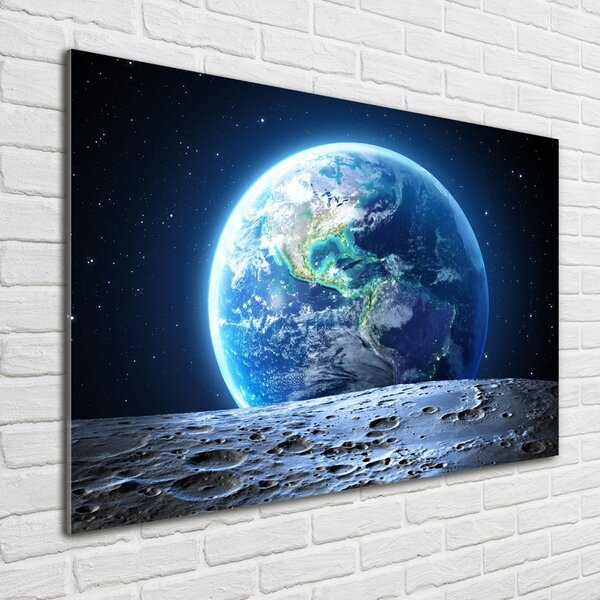Fotoobraz skleněný na stěnu do obýváku Planeta Země osh-81307374