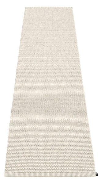 Krémový vnitřní a venkovní běhoun 70x300 cm Mono Linen Vanilla – Pappelina