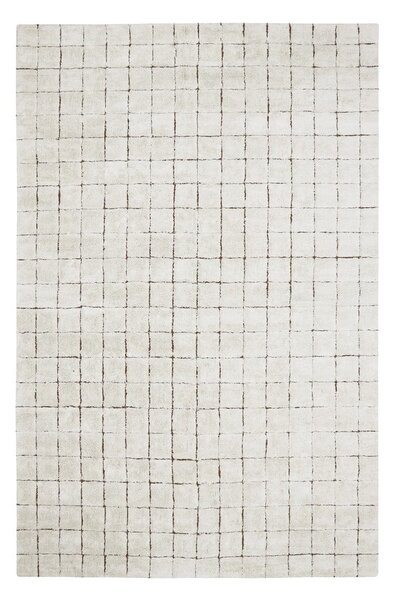 Krémový pratelný ručně tkaný bavlněný koberec 200x300 cm Mosaic – Lorena Canals