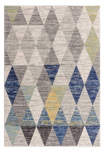 Modrý koberec 80x150 cm Muse Harlequin Blue – Asiatic Carpets